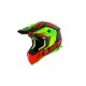 Kask JUST1 J38 BLADE Red-Lime-Black XL