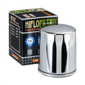 Filtr oleju HF 170 Harley-Davidson (chromowany) (50) Hiflo