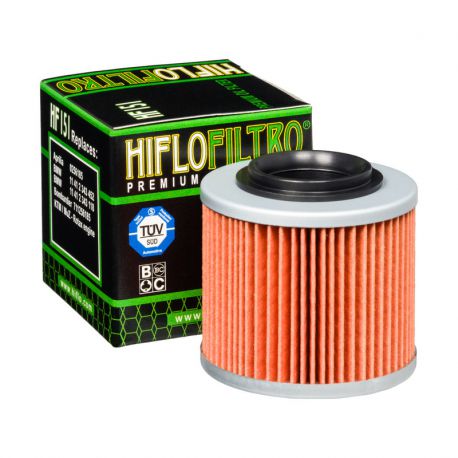 Hiflo filtr oleju hf 151 bmw f 650/ aprilia 600/650 (50)