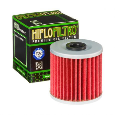 Hiflo filtr oleju hf 123 kawasaki klr/klx/ksf/kef (50)