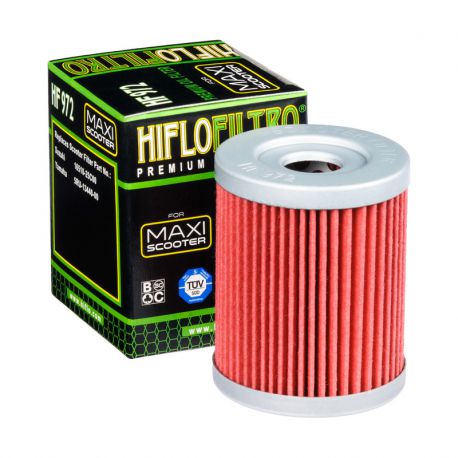 Hiflo filtr oleju hf 972 suzuki an 250/400, yamaha yp 400 (50)