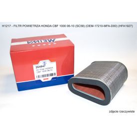 Filtr powietrza Honda CBF 1000 06-10 (sc58) (oem-17210-mfa-d00) (hfa1927) MIW (meiwa)