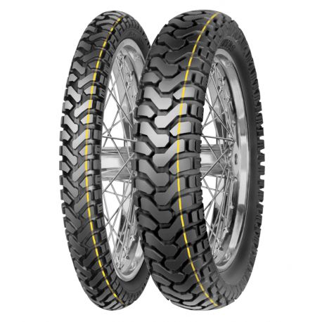 MITAS OPONA 140/80-18 E-07 70T TL DAKAR (ŻÓŁTY PASEK) TYŁ DOT 08/2022 (24429)