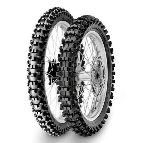 PIRELLI OPONA 100/90-19 SCORPION MX32 MID SOFT 57M TT TYŁ DOT 52/2021