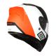 Kask ORIGINE STRADA LAYER orange-white-black matt XL