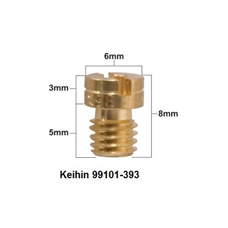 PROX DYSZA GŁÓWNA KEIHIN TYP 99101-393 SREDNICA 120 ( 1 SZT. )