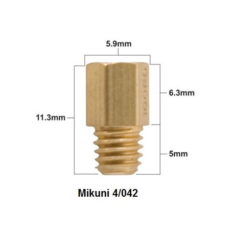 PROX DYSZA GŁÓWNA MIKUNI TYP 4/042 ŚREDNICA 100 ( 1 SZT. )