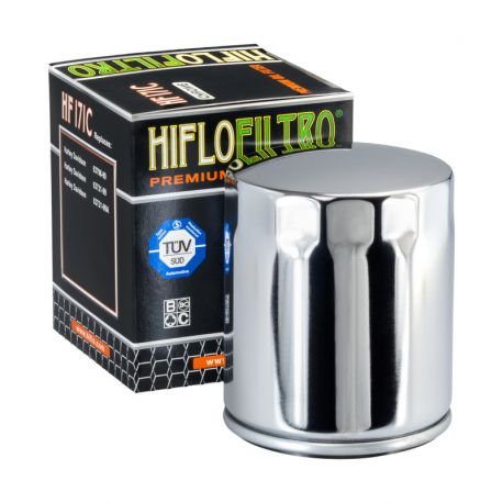 HIFLO FILTR OLEJU HF 171 HARLEY-DAVIDSON (CHROMOWANY) (50)