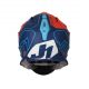 Kask JUST1 J18 VERTIGO blue-white-fluo orange matt S