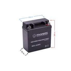 Akumulator Moretti AGM (Gel) MB5L-BS