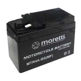 Akumulator Honda YTR4A-BS Moretti AGM (Gel) MTR4A-BS