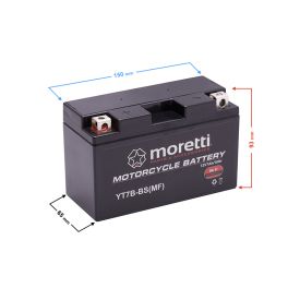Akumulator AGM (Gel) MT7B-BS Moretti YT7B-BS