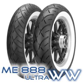 METZELER OPONA 130/80B17 ME888 MARATHON ULTRA 65H TL M/C WWW BIAŁY BOK PRZÓD DOT 20-22/2022