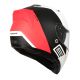 Kask ORIGINE STRADA LAYER red-black-white matt XL