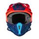 Kask JUST1 J18 VERTIGO blue-white-fluo orange matt S