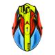 Kask JUST1 J38 BLADE red-blue-yellow-black XL