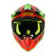 Kask JUST1 J38 BLADE red-lime-black XL