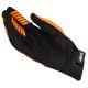 Rękawice motocyklowe JUST1 J-HRD BLACK-ORANGE rozmiar M