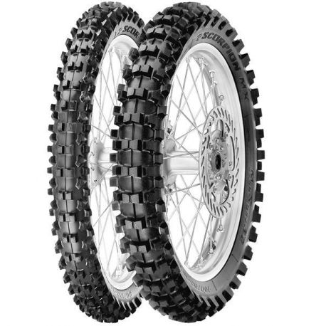 PIRELLI OPONA 90/100-21 SCORPION MX32 MID SOFT 57M M+S TT PRZÓD DOT 38/2022