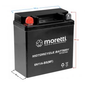 Akumulator Moretti AGM (Gel) 6N11A-4B