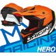 Kask ORIGINE HERO MX fluo orange-black matt XL
