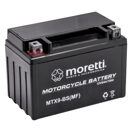 Akumulator Moretti AGM (Gel) MTX9-BS