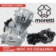 Silnik Moretti poziomy 1P60YMJ, 150cc 4T, 4-biegowy manual, zestaw z chłodnicą