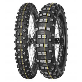 MITAS OPONA 140/80-18 TERRA FORCE-EF SUPER 70R TT TYŁ (ŻÓŁTY PASEK) DOT 02/2023 (460070)