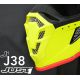 Kask JUST1 J38 BLADE red-blue-yellow-black L