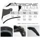 Kask ORIGINE STRADA SOLID black gloss L