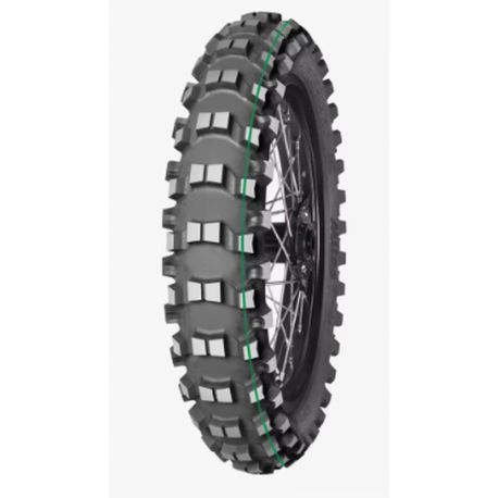 MITAS OPONA 120/90-18 TERRA FORCE MX-SM 65M TT SUPER LIGHT (ZIELONY PASEK) TYŁ DOT 36/2022 (26561)