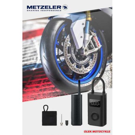 METZELER PAKIET 6 OPON (2525700/23) METZELER OPONA 120/70ZR17 RACETEC RR K3 (58W) TL PRZÓD DOT 2023 + METZELER KOMPRESOR