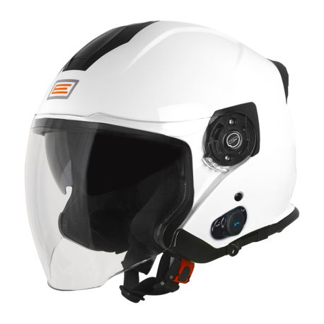 Kask ORIGINE PALIO 2.0 + BT SOLID white gloss S