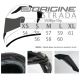 Kask ORIGINE STRADA SOLID black gloss M