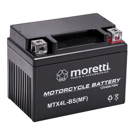 Akumulator Moretti AGM (Gel) MTX4L-BS