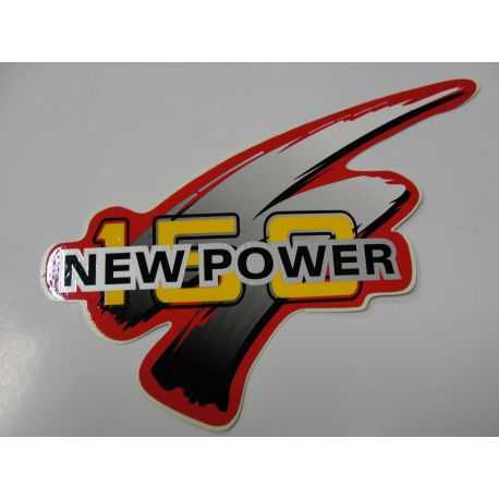 NAKLEJKA "NEW POWER" LEWA MXER 150 HOM. 86231-LLB1-E60-T01