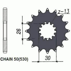 ZEBATKA NAPEDOWA SUNSTAR SUNF524-19