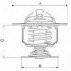 TERMOSTAT UKŁADU CHŁODZENIA 19300-PTA1-900