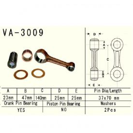 VESRAH - KORBOWÓD SUZUKI LTA/LTF 500 VINSON 02-07, QUADRUNER 98-02