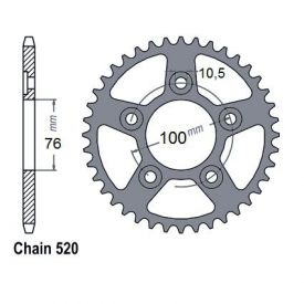 ZEBATKA NAPĘDZANA ALUMINIOWA SUNSTAR SUNR5-3216-49