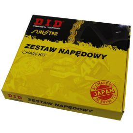 ZESTAW NAPĘDOWY DID520VX3 ZŁOTY 114 SUNF315-14 SUNR1-3685-48 (520VX2G&B-WR250 98)