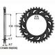 ZEBATKA NAPEDZANA STALOWA SUNSTAR SUNR1-5601-43 (WYCOFANA Z PRODUKCJI)