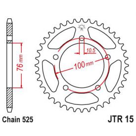 ZEBATKA NAPĘDZANA JT JTR15.42