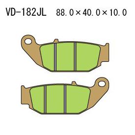 KLOCKI HAMULCOWE VESRAH VD-182JL