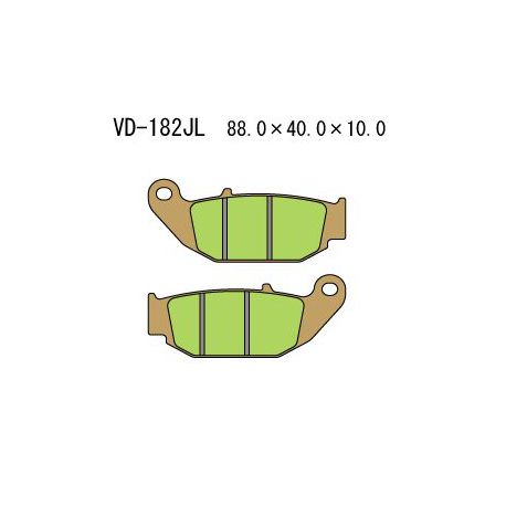 KLOCKI HAMULCOWE VESRAH VD-182JL