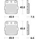 KLOCKI HAMULCOWE BRAKING SINTERED 686CM44 OFFROAD