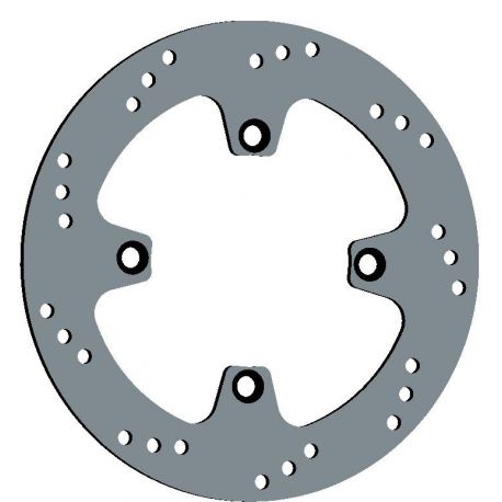 TARCZA HAMULCOWA BRAKING FIX RF8527S