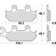 KLOCKI HAMULCOWE BRAKING SEMI METALLIC 737SM1