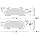 KLOCKI HAMULCOWE BRAKING SEMI METALLIC 853SM1 (FA324)