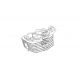 GŁOWICA CYLINDRA 125 CCM 4T A/C 56,5MM KLIGHT125E5 SUPERLIGHT125E5 KEEWAY